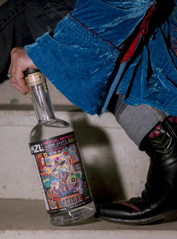 MZL Mezcal bottle 2